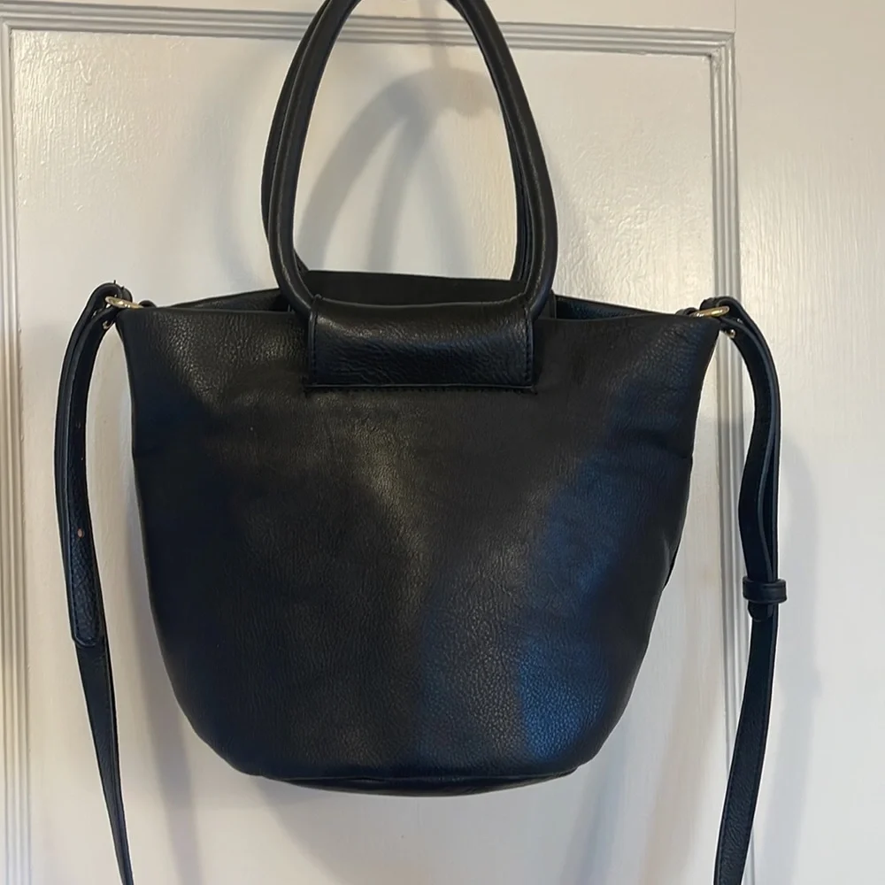 Anthropologie x Monserat De Lucca Leather Bucket Bag w/ Crossbody ✨ - Picture 14 of 16